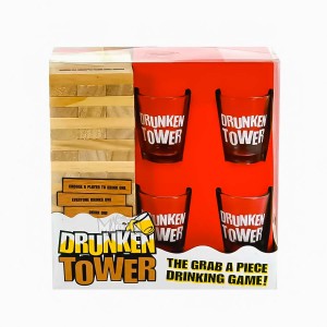 Настолна игра дженга с шотове - Drunken tower
