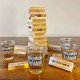 Настолна игра дженга с шотове - Drunken tower Настолна игра дженга с шотове - Drunken tower