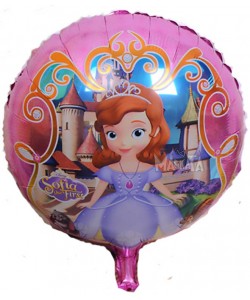 Фолиев кръгъл балон - Принцеса София