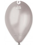 Балони металик в цвят сребро GM90 5бр