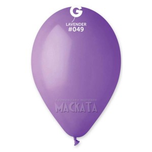 Пастелни балони в светлолилав цвят G90 - 5бр