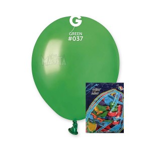 Пакет балони металик в зелен цвят AM50 100бр