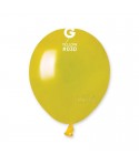 Балони металик в жълт цвят AM50 - 10бр