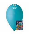 Пакет балони в цвят тюркоаз G110 100бр