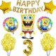 Парти сет от блони Спондж Боб Happy Birthday - 29бр