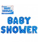 Фолиеви балони - Надпис Baby shower за момче