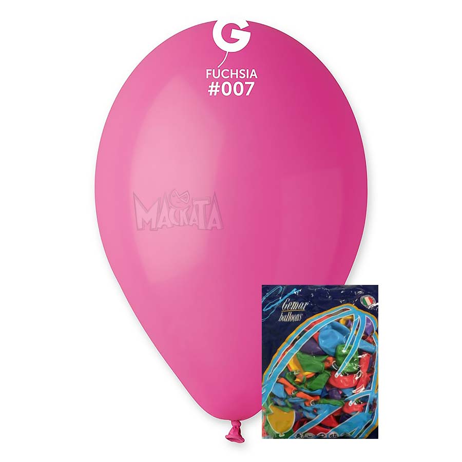 Пакет балони в цвят циклама G110 100бр