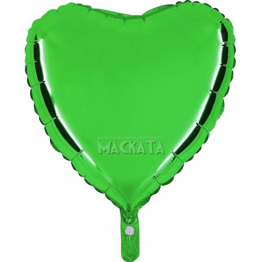 Фолиев балон - Зелено сърце