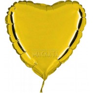 Фолиев балон - Голямо златно сърце 