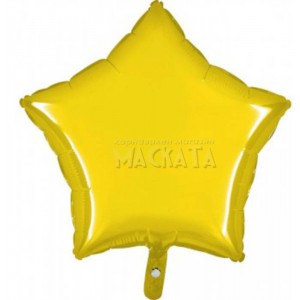 Фолиев балон - Жълта звезда