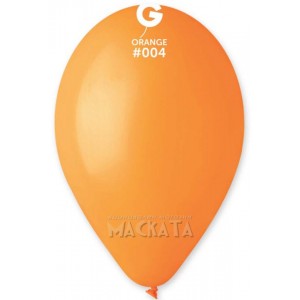 Пастелни балони в оранжев цвят G90 - 5бр