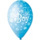 Балони за бебе с щампа -  It`s a boy 5бр