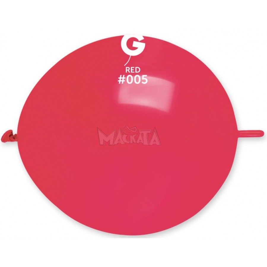 Балони Linkoloon цвят светло червен GL13 29см - 5бр