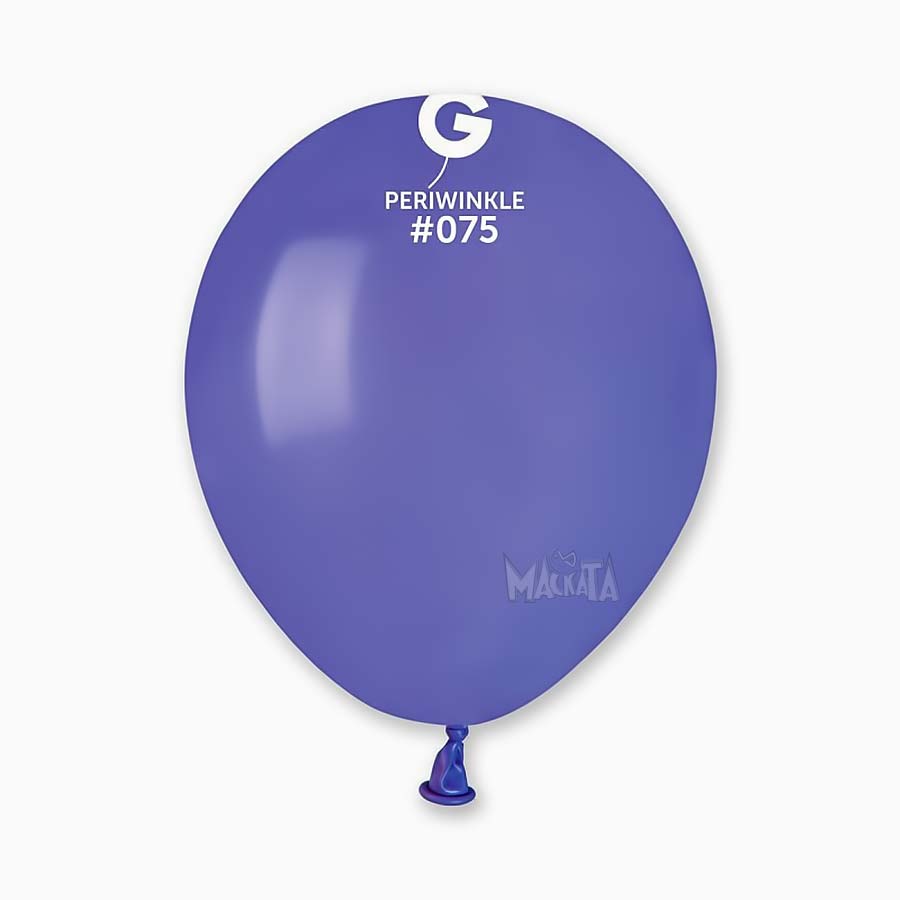 Пастелни балони в цвят перуника А50 - 10бр