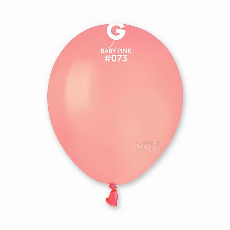 Пастелни балони в бебешко розов цвят А50 - 10бр