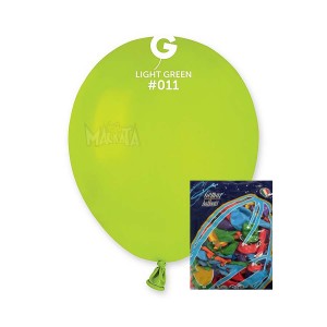 Пакет балони в светлозелен цвят А50 100бр