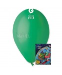 Пакет балони в тъмнозелен цвят G110 100бр