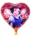 Фолиев балон сърце - Снежанка