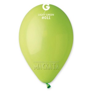 Пастелни балони в светлозелен цвят G90 - 5бр
