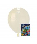 Пакет балони металик в цвят слонова кост AM50 100бр