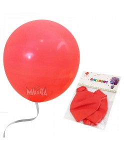 Пакет балони Макарон - Джъмбо в цвят корал