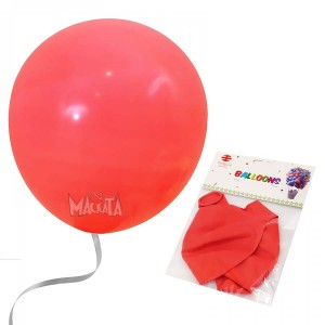 Пакет балони Макарон - Джъмбо в цвят корал