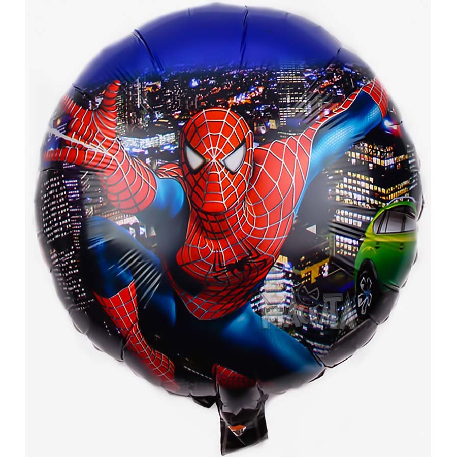 Фолиев кръгъл балон - Спайдърмен