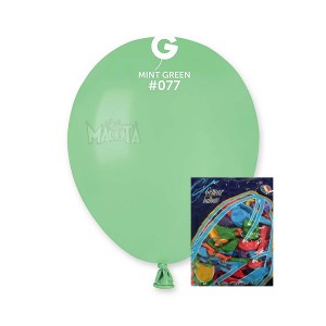 Пакет балони в цвят мента А50 100бр