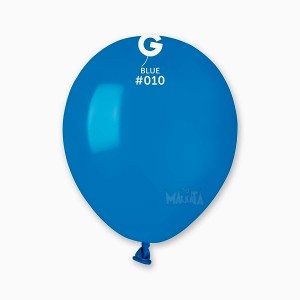 Пастелни балони в син цвят А50 - 10бр