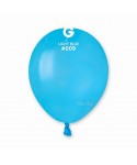 Пастелни балони в светлосин цвят А50 - 10бр