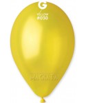 Балони металик в жълт цвят GM90 5бр