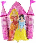 Фолиев балон - Замък с принцеса Аврора и Снежанка