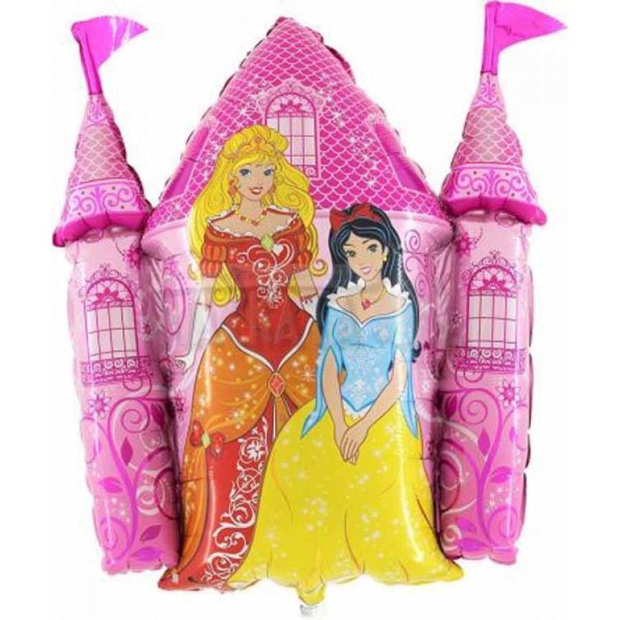 Фолиев балон - Замък с принцеса Аврора и Снежанка