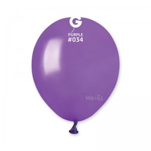 Балони металик в лилав цвят AM50 - 10бр