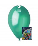 Пакет балони металик в тъмнозелен цвят GM110 100бр
