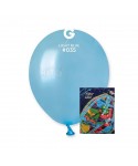 Пакет балони металик в светлосин цвят AM50 100бр