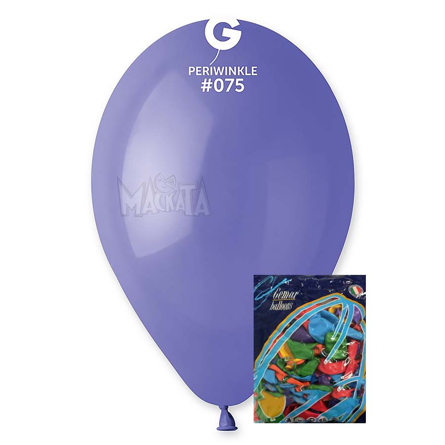 Пакет балони в цвят перуника G110 100бр