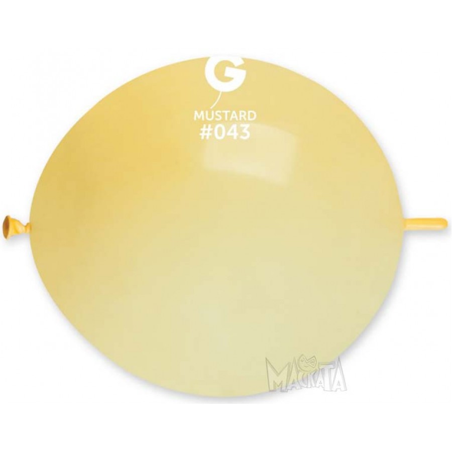 Балони Linkoloon цвят горчица GL13 29см - 5бр