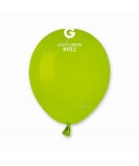 Пастелни балони в светлозелен цвят А50 - 10бр