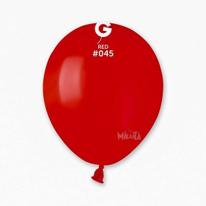Пастелни балони в тъмночервен цвят А50 - 10бр