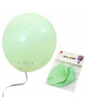 Пакет балони Макарон - Джъмбо в цвят мента