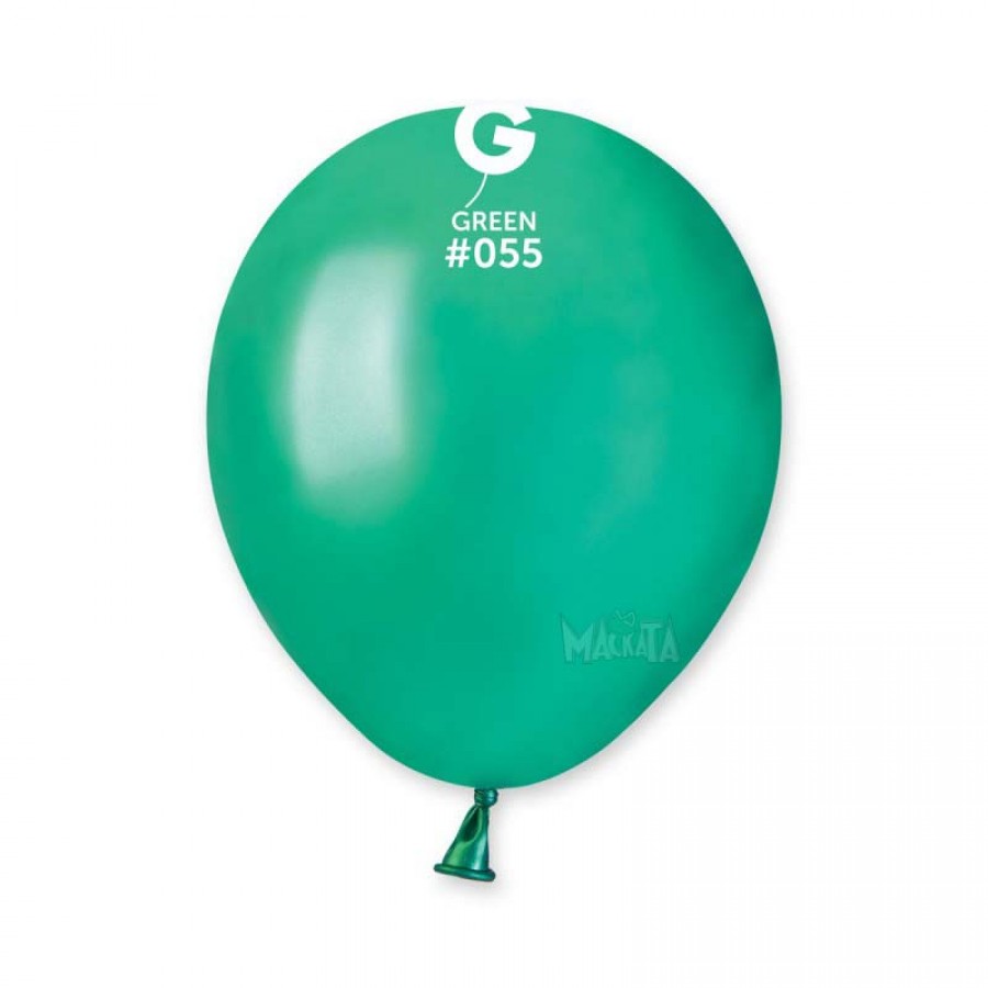 Балони металик в тъмнозелен цвят AM50 - 10бр