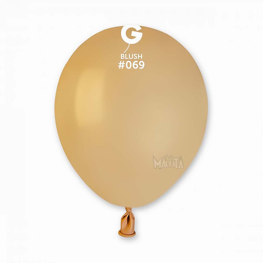 Пастелни балони в бежов цвят А50 - 10бр