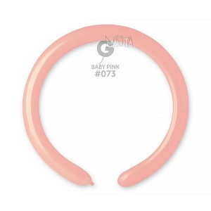 Моделиращи балони цвят бебешко розово - 5бр