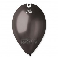 Балони металик в черен цвят GM90 5бр