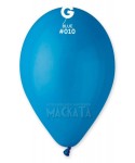 Пастелни балони в син цвят G110 - 5бр