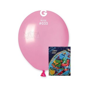 Пакет балони металик в розов цвят AM50 100бр