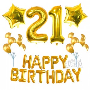 Парти сет от балони за рожден ден - 47бр