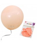 Пакет балони Макарон - Джъмбо в цвят праскова