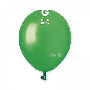 Балони металик в зелен цвят  AM50 - 10бр